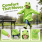 🎉 2026 Sale — Over 23,000 Sold! ☔ Waterproof Kids Rain Poncho with Hood – Backpack-Friendly Design 🐸