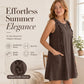 🎉 2026 Sale — Over 67,000 Sold! 👗Women's Elegant Sleeveless Ruffle Dress