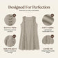 🎉 2026 Sale — Over 67,000 Sold! 👗Women's Elegant Sleeveless Ruffle Dress