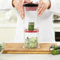 🥕 LIMITED‑TIME 50% OFF! ⚡ Multi‑functional Vegetable & Fruit Chopper – Swap‑Blade, Safe‑Press, Storage Tray ✨