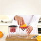 🥕 LIMITED‑TIME 50% OFF! ⚡ Multi‑functional Vegetable & Fruit Chopper – Swap‑Blade, Safe‑Press, Storage Tray ✨