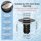 🎉 2026 Sale — Over 42,000 Sold! 🚰 Universal Pop-Up Sink Drain Stopper with Strainer – Stainless Steel & Copper 🛠️