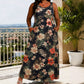 🎉 2026 Sale — Over 35,000 Sold! 👗 Women's Plus Size V-Neck Sleeveless Maxi Dress