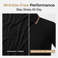 🎉 2026 Sale — Over 36,000 Sold! 👔 Men Fashion Contrast Lapel Quick Drying Short Sleeve T-Shirt – Sharp & Breathable 🌊