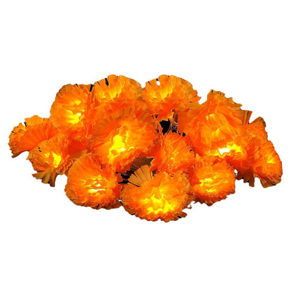 🌼 LIMITED-TIME 50% OFF! ✨ Artificial Marigold Flower LED String Light – Vivid Floral, Warm Glow, Season Decor 🎃
