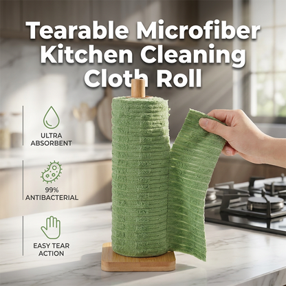🎉 2026 Sale — Over 28,200 Sold!🧽 Disposable Tear‑Off Cleaning Cloth Roll
