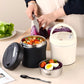 🎉 2026 Sale — Over 47,000 Sold! 🍱 Vacuum Insulated Food Jar with Folding Spoon – 304 Stainless Steel & Leakproof 🔥