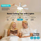 🎉 2026 Sale — Over 15,000 Sold! 💡 Socket Fan Light With Remote – Stepless Dimming & Reversible DC Motor 🌬️