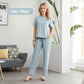 🎉 2026 Sale — Over 41,000 Sold! 👚 Women's Soft Casual Top & Pants Set – Comfy & Versatile Two-Piece 🌸