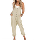 🎉 2026 Sale — Over 43,000 Sold! 👗 Women's Casual Sleeveless Jumpsuit with Pockets