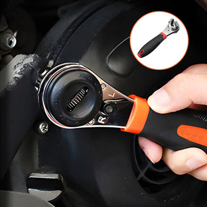 🎉 2026 Sale — Over 36,000 Sold! 🔧 Adjustable Ratchet Wrench – Large Torque & Anti-Rust Chrome Vanadium Steel ⚙️