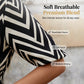 🌺 2026 Sale — Over 46,000 Sold!✨ Chevron Print V-Neck Midi Dress
