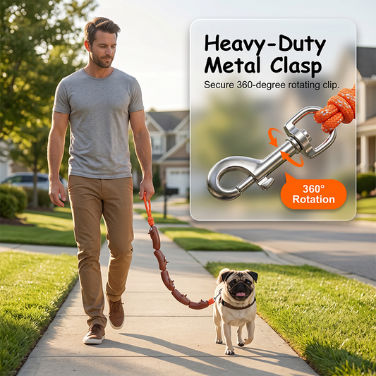 🌭 2026 Sale — Over 27,000 Sold!🔥 Playful Sausage Dog Leash – Funny & Durable 🐕