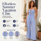 🎉 2026 Sale — Over 42,000 Sold! 👗 Women's Summer Bandeau Stripe Jumpsuit – Flowy & Breezy 🌞