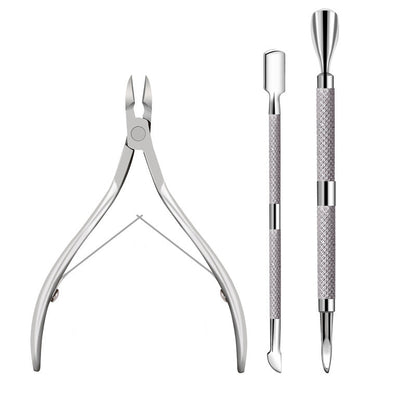 💅 2026 Sale — Over 26,000 Sold!✂️ Stainless Steel Cuticle Care Set – Ergonomic & Ultra-Sharp ✨