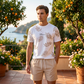 🌴 2026 Sale — Over 34,000 Sold!🔥 Men's Summer Printed 2-Piece Set – Tropical Pattern & Breathable ☀️