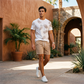 🌴 2026 Sale — Over 34,000 Sold!🔥 Men's Summer Printed 2-Piece Set – Tropical Pattern & Breathable ☀️