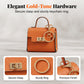 👛 2026 Sale — Over 48,000 Sold!✨ Mini Keychain Coin Purse – Gold-Tone Clasp & Ribbon Detail 🎀