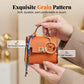 👛 2026 Sale — Over 48,000 Sold!✨ Mini Keychain Coin Purse – Gold-Tone Clasp & Ribbon Detail 🎀