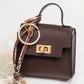 👛 2026 Sale — Over 48,000 Sold!✨ Mini Keychain Coin Purse – Gold-Tone Clasp & Ribbon Detail 🎀