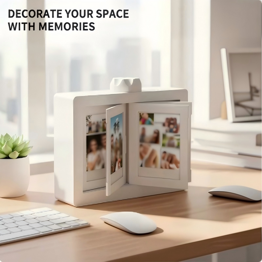 📸 2026 Sale — Over 31,000 Sold!✨ Flip Photo Album Frame – Holds 24 Prints & Modern Display 🖼️