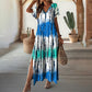 🎉 2026 Sale — Over 59,000 Sold! 👗 Women's Casual V-Neck Gradient Dress – Dreamy Sunset Colors 🌅