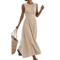🎉 2026 Sale — Over 47,000 Sold!💞 Women Casual Striped Maxi Dress Sleeveless – Effortless Vacation Style ☀️