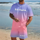 🌊 2026 Sale — Over 82,000 Sold!🔥Men's Summer Casual Printed 2-Piece Set