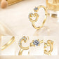 💍 2026 Sale — Over 34,000 Sold!✨Adjustable Sparkle Initial Ring for Women💍