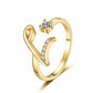 💍 2026 Sale — Over 34,000 Sold!✨Adjustable Sparkle Initial Ring for Women💍