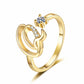 💍 2026 Sale — Over 34,000 Sold!✨Adjustable Sparkle Initial Ring for Women💍