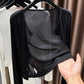 🧥 2026 Sale — Over 72,000 Sold!✨Women Thin Cropped Cardigan Button Front Summer Shawl for Slip Dress