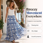 🌊 2026 Sale — Over 36,000 Sold!✨ Women's Flowy Maxi Skirt – Statement Resort Print 🌸