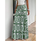 🌊 2026 Sale — Over 36,000 Sold!✨ Women's Flowy Maxi Skirt – Statement Resort Print 🌸