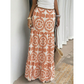 🌊 2026 Sale — Over 36,000 Sold!✨ Women's Flowy Maxi Skirt – Statement Resort Print 🌸