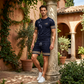 👕 2026 Sale — Over 85,000 Sold!🔥 Men Summer 2-Piece T-Shirt and Shorts Casual Set