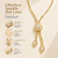 🎉 2026 Sale — Over 76,000 Sold! 💎 Women's Zircon Flower Necklace Earrings Set – Coordinated Two-Piece ✨