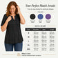 🎉 2026 Sale — Over 47,000 Sold! 👚 V-Neck Pleated Blouse – Graceful ✨