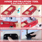 🚪 LIMITED‑TIME 50% OFF! ⚙️ Door Hinge Mortise Jig Kit – Sturdy, Precise, Adjustable ✨