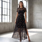 🌸 2026 Sale — Over 15,000 Sold!✨ Women's Mesh Floral Maxi Dress
