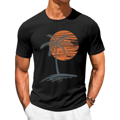 🌴 2026 Sale — Over 19,000 Sold!🔥 Men's Casual Short Sleeve T-Shirt