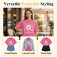 🌼 2026 Sale — Over 78,000 Sold!🔥Unisex Vintage Washed Daisy Print Loose Fit T-Shirt