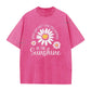 🌼 2026 Sale — Over 78,000 Sold!🔥Unisex Vintage Washed Daisy Print Loose Fit T-Shirt