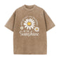 🌼 2026 Sale — Over 78,000 Sold!🔥Unisex Vintage Washed Daisy Print Loose Fit T-Shirt