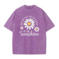 🌼 2026 Sale — Over 78,000 Sold!🔥Unisex Vintage Washed Daisy Print Loose Fit T-Shirt