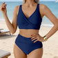 👙 2026 Sale — Over 46,000 Sold!🔥 Women's High-Waisted Ruched Bikini Set