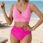 👙 2026 Sale — Over 46,000 Sold!🔥 Women's High-Waisted Ruched Bikini Set