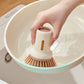 🧽 2026 Sale — Over 21,000 Sold! 🍳 Rotatable Hanging Pot Brush Set – Adjustable Angle & Leak-Proof Design 🧼