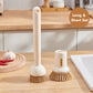 🧽 2026 Sale — Over 21,000 Sold! 🍳 Rotatable Hanging Pot Brush Set – Adjustable Angle & Leak-Proof Design 🧼