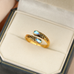 💍 2026 Sale — Over 38,000 Sold! ✨ Vintage Adjustable Open Ring with Teardrop Glowing Zircon – Filigree Charm 💎